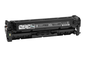HP CF380X (312X) Black Original Toner Cartridge - Cartouches Certifiees
