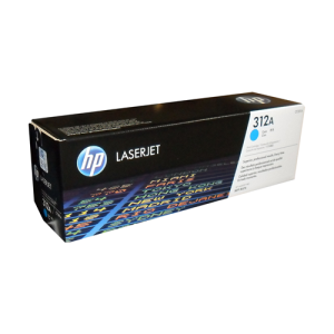 HP CF381A (312A) Cyan Original Toner Cartridge - Cartouches Certifiees
