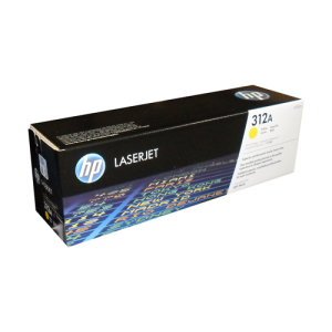 HP CF382A (312A) Yellow Original Toner Cartridge - Cartouches Certifiees