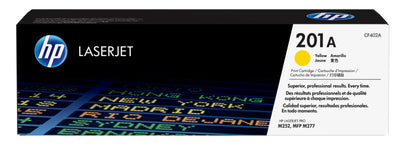 HP CF402A (201A) Yellow Original Toner Cartridge - Cartouches Certifiees