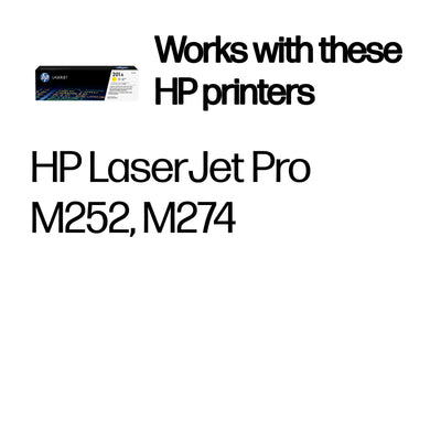 HP CF402A (201A) Yellow Original Toner Cartridge - Cartouches Certifiees