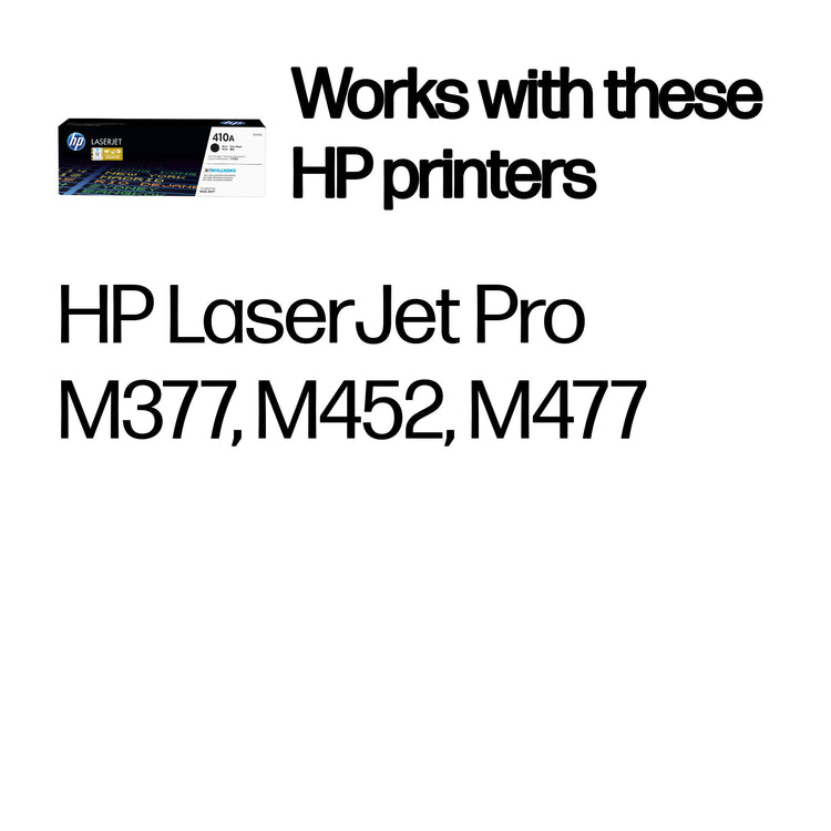 HP CF410A (410A) Black Original Toner Cartridge - Cartouches Certifiees