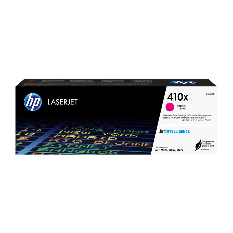 HP CF413X (410X) Magenta Original Toner Cartridge - Cartouches Certifiees