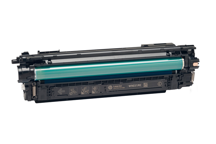 HP CF471X (657X) Cyan Original Toner Cartridge - Cartouches Certifiees