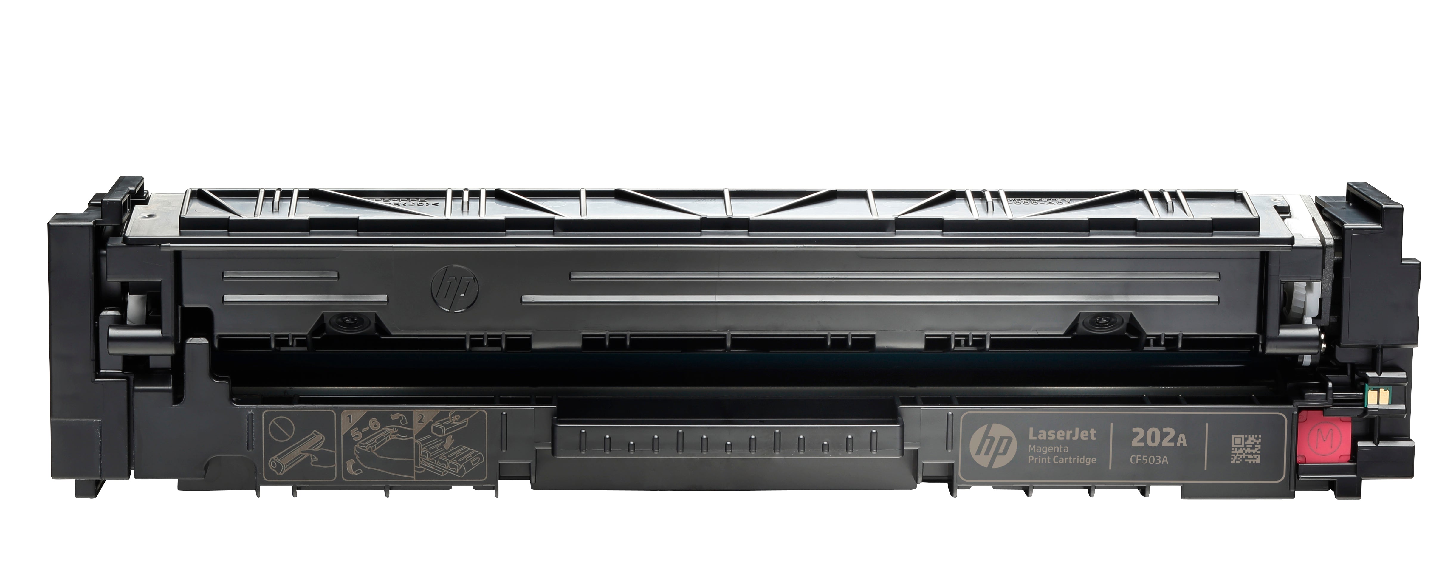 HP CF503A (202A) Magenta Original Toner Cartridge - Cartouches Certifiees