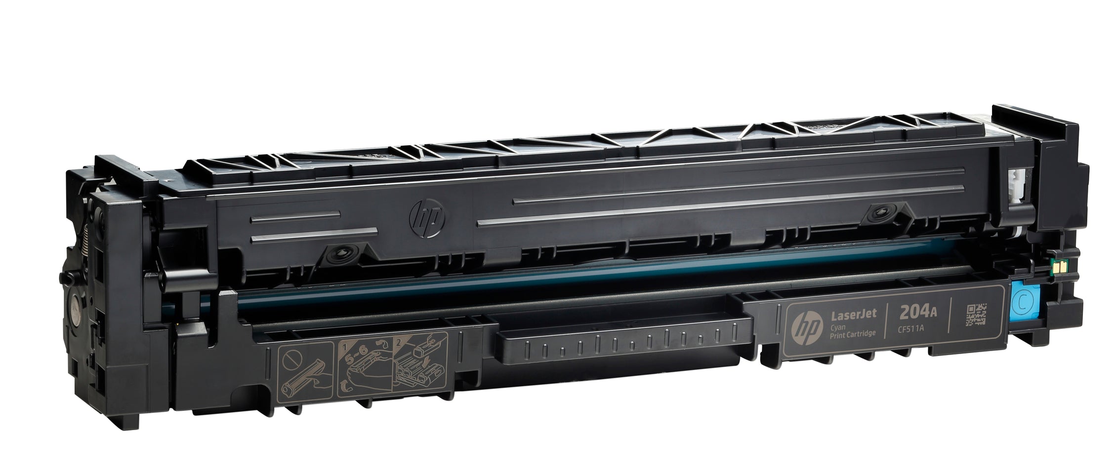 HP CF511A (204A) Cyan Original Toner Cartridge - Cartouches Certifiees