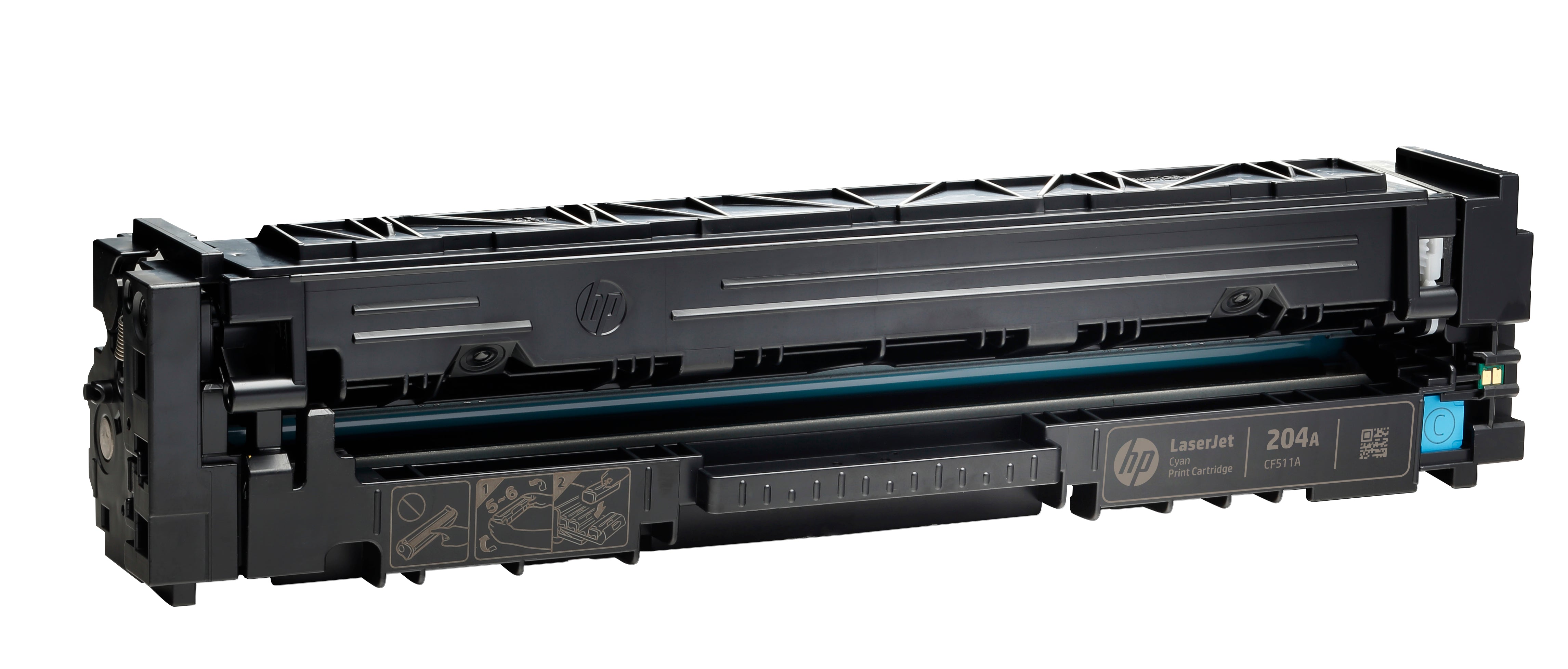 HP CF511A (204A) Cyan Original Toner Cartridge - Cartouches Certifiees