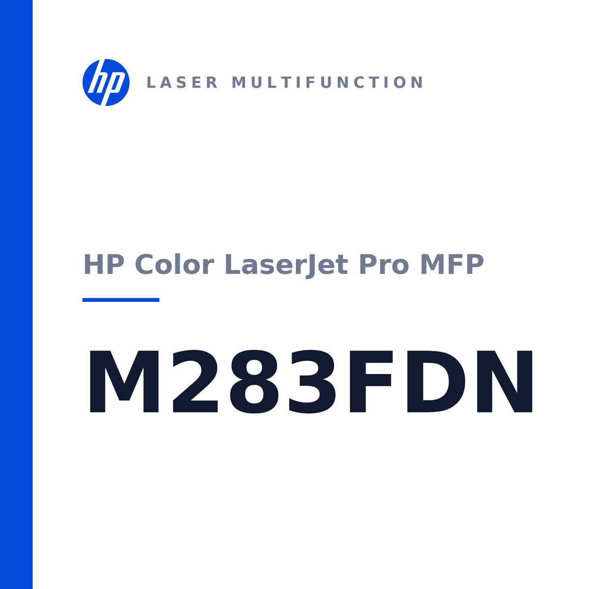 HP Color LaserJet Pro MFP M283FDN