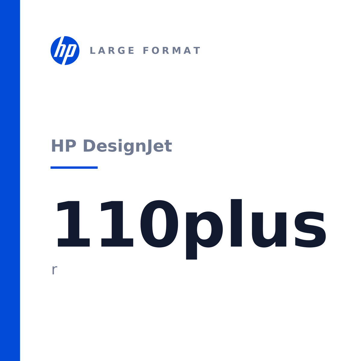 HP DesignJet 110plus r