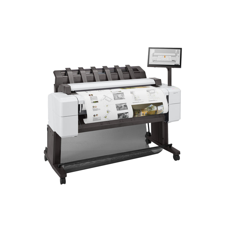 HP DesignJet T2600 36-in PostScript Multifunction Printer Plus Edition - Build Connected (3XB78D#B1K) - Cartouches Certifiees