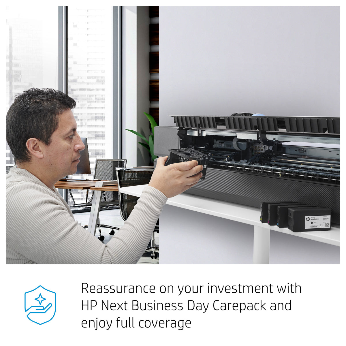 HP DesignJet T2600dr 36-in PostScript Multifunction Printer (3EK15F#B1K) - Cartouches Certifiees