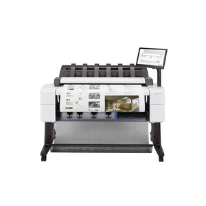 HP DesignJet T2600dr 36-in PostScript Multifunction Printer Plus Edition - Build Connected (3EK15D#B1K) - Cartouches Certifiees