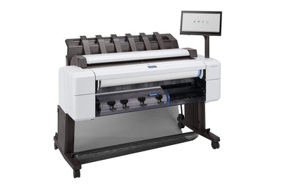 HP DesignJet T2600dr 36-in PostScript Multifunction Printer Plus Edition - Build Connected (3EK15D#B1K) - Cartouches Certifiees