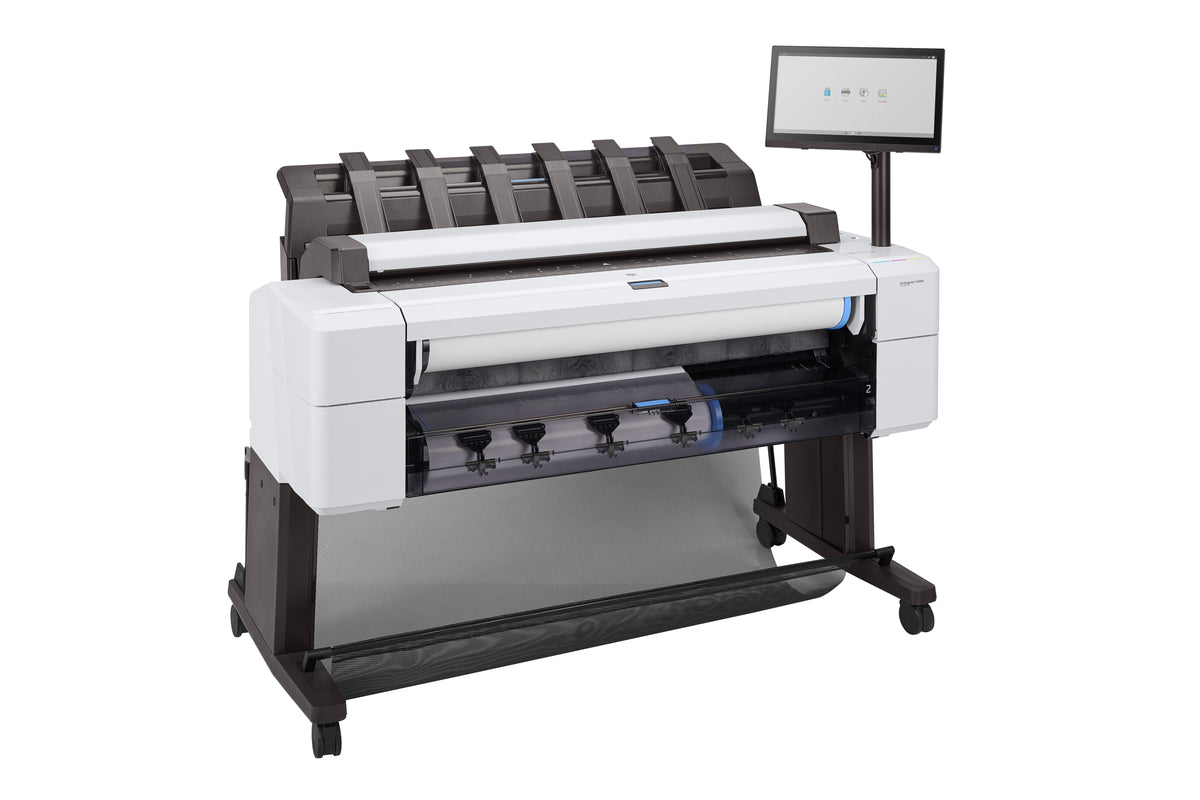 HP DesignJet T2600dr 36-in PostScript Multifunction Printer Plus Edition - Build Connected (3EK15D#B1K) - Cartouches Certifiees