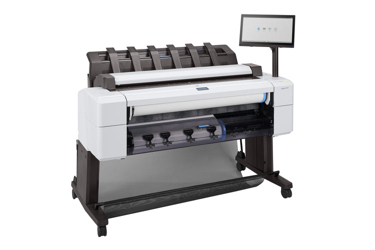 HP DesignJet T2600dr 36-in PostScript Multifunction Printer Plus Edition - Build Connected (3EK15D#B1K) - Cartouches Certifiees