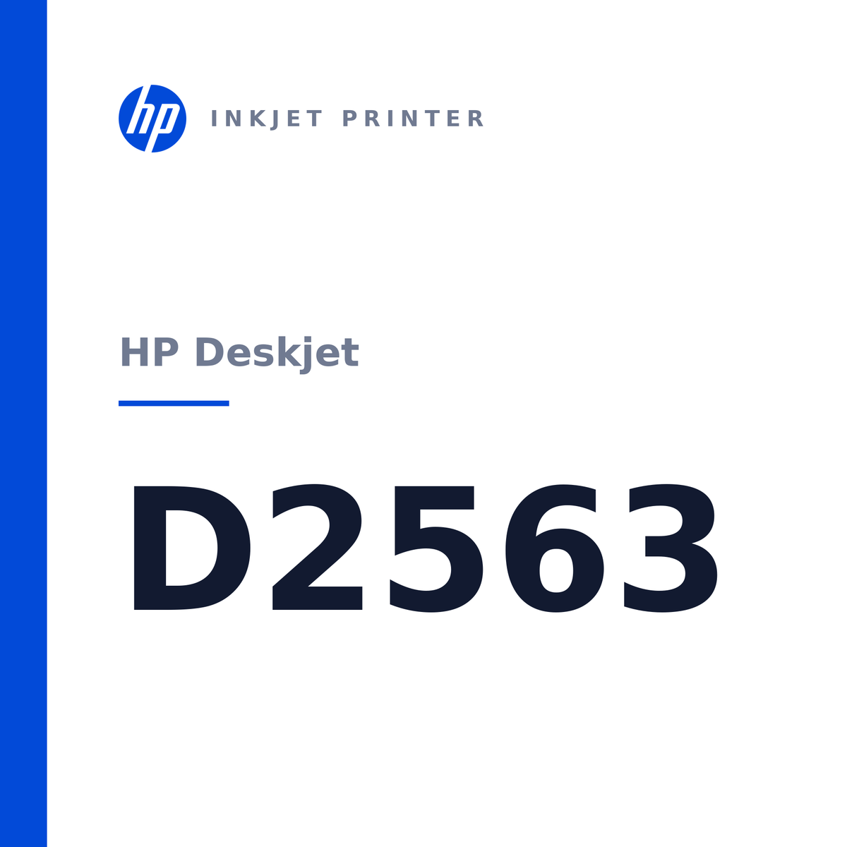 HP Deskjet D2563