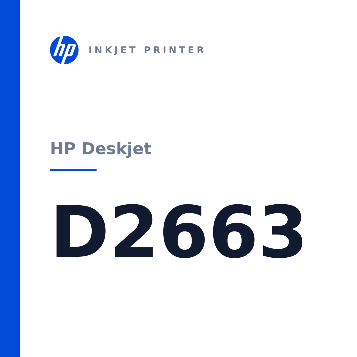 HP Deskjet D2663