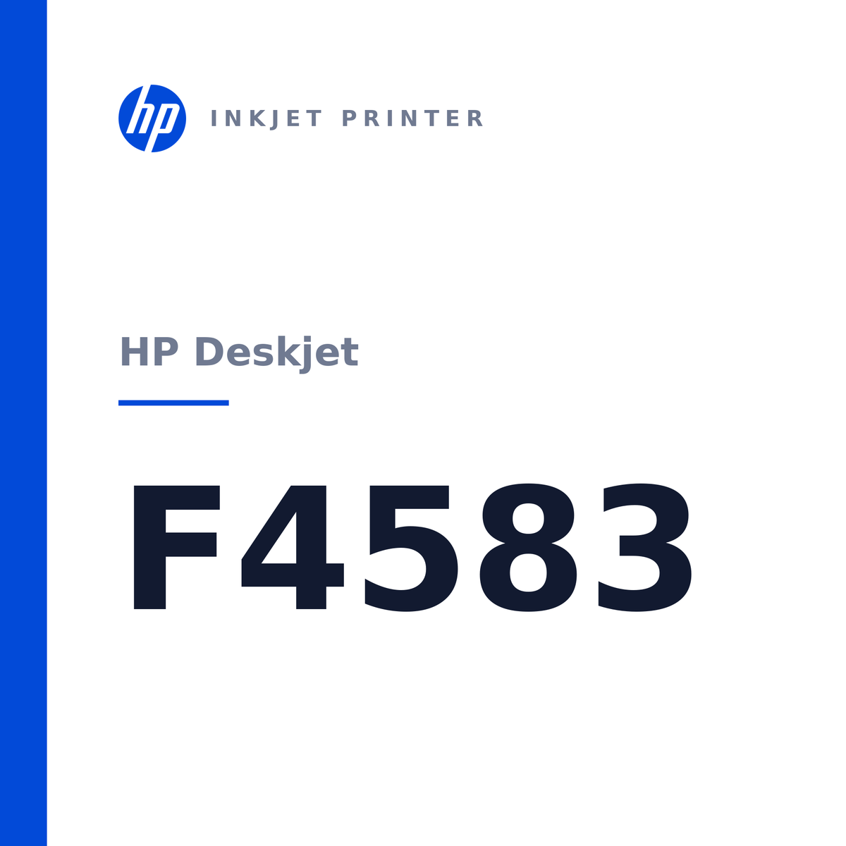 HP Deskjet F4583