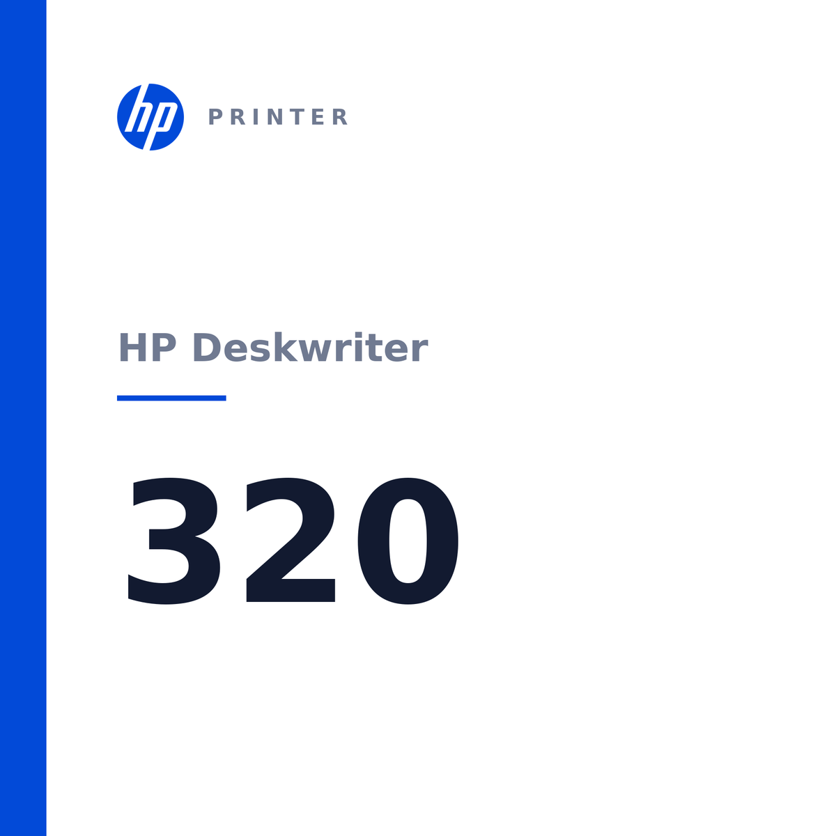 HP Deskwriter 320