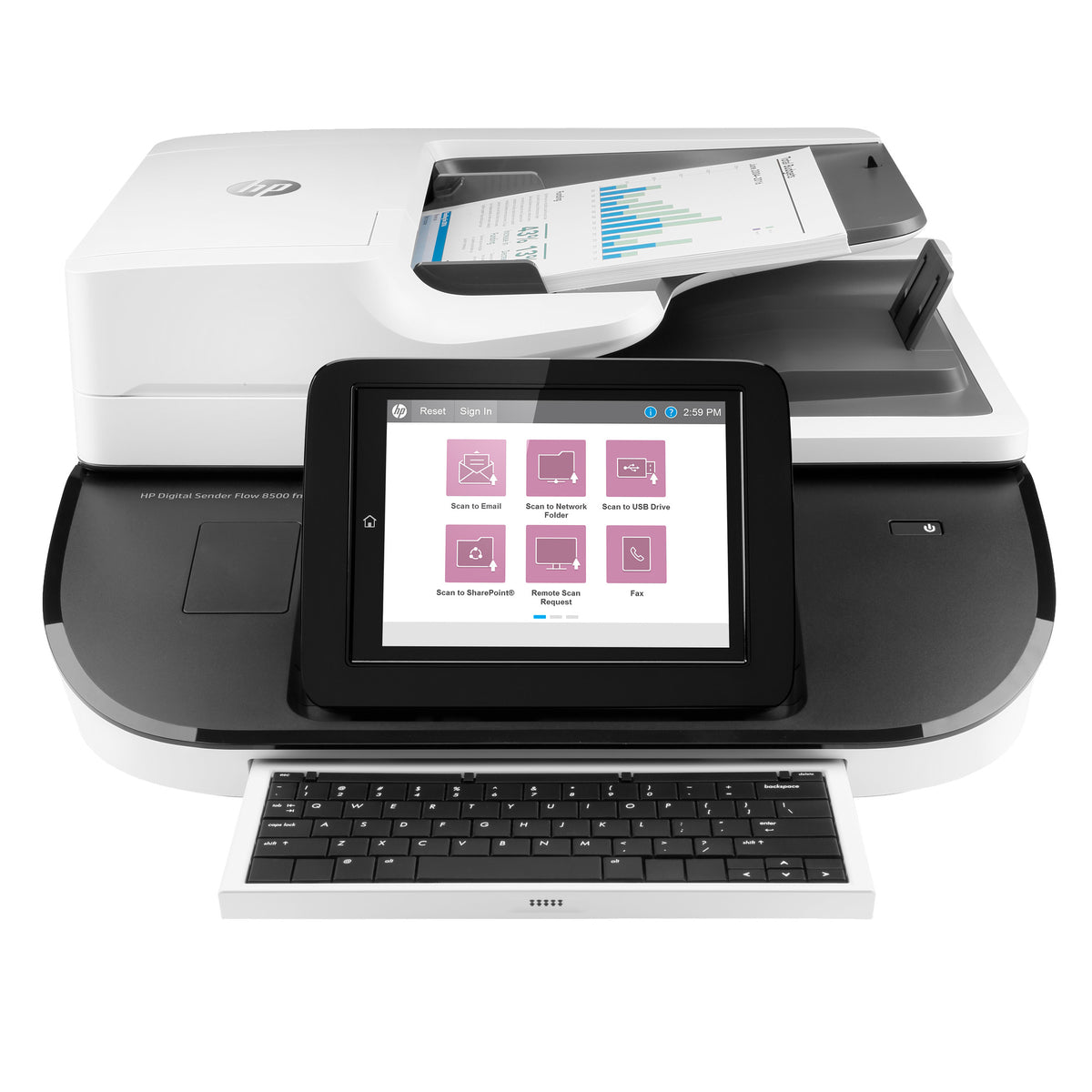HP Digital Sender Flow 8500 fn2 (L2762A#BGJ) - Cartouches Certifiees
