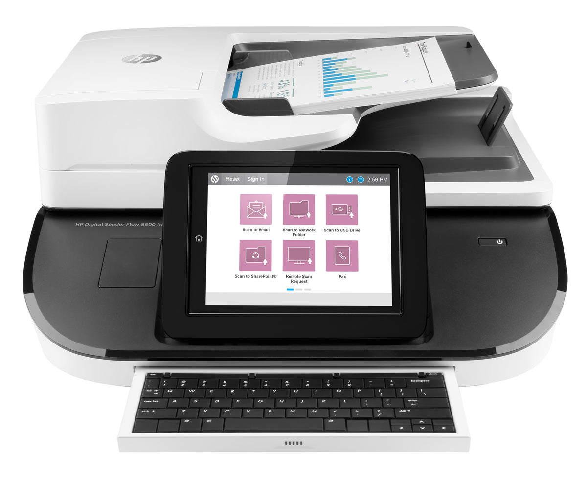 HP Digital Sender Flow 8500 fn2 (L2762A#BGJ) - Cartouches Certifiees
