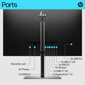 HP E27K G5 USB-C 4K MONITOR U.S. - ENGLISH LOCALIZATION (6N4C4AA#ABA) - Cartouches Certifiees