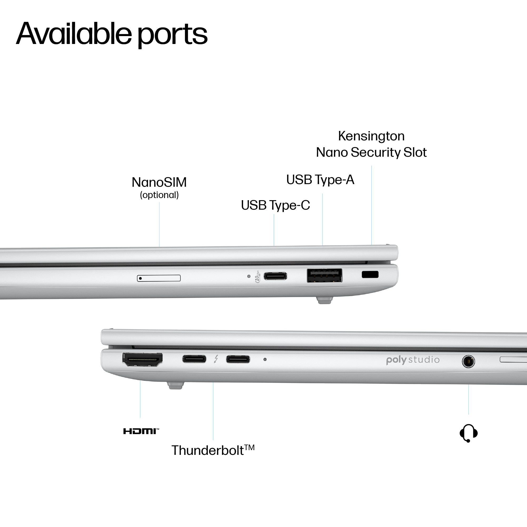 HP EB8G1I14 U7 258V 14 32GB/512 PC ENGLISH (BG7N6UT#ABA) - Cartouches Certifiees