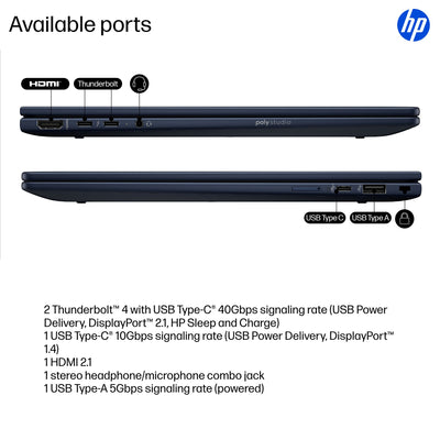 HP EBXFLG1I14AI U7 258V 14 32GB/1T PC ENGLISH (B86CKUT#ABA) - Cartouches Certifiees