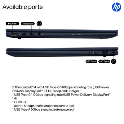 HP EBXG1I14AI U7 268V 14 32GB/1T PC ENGLISH (B8GE6UT#ABA) - Cartouches Certifiees