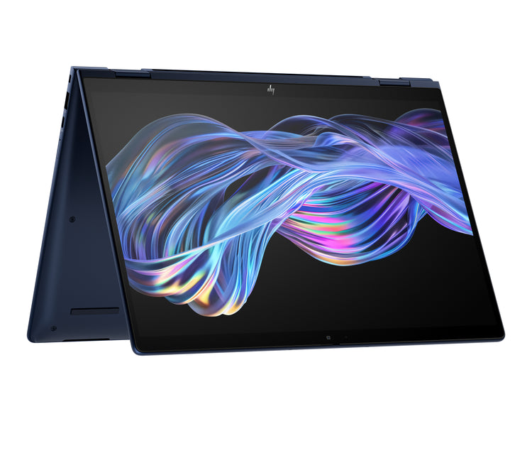 HP EliteBook X Flip G1i Next Gen AI PC Wolf Pro Security Edition Copilot+ PC Intel Core Ultra 7 268V Hybrid (2-in-1) 35.6 cm (14") Touchscreen WUXGA 32 GB LPDDR5x-SDRAM 1 TB SSD Wi-Fi 7 (802.11be) Windows 11 Pro Blue (B8GE7UT#ABA) - Cartouches Certifiees
