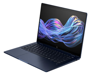 HP EliteBook X Flip G1i Next Gen AI PC Wolf Pro Security Edition Copilot+ PC Intel Core Ultra 7 268V Hybrid (2-in-1) 35.6 cm (14") Touchscreen WUXGA 32 GB LPDDR5x-SDRAM 1 TB SSD Wi-Fi 7 (802.11be) Windows 11 Pro Blue (B8GE7UT#ABA) - Cartouches Certifiees