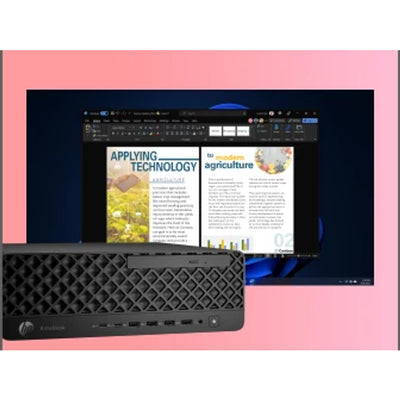 HP ELITEDESK 8 SFF G1I U7265 32GB/1TB PC ENGLISH (BH9E8UT#ABA) - Cartouches Certifiees