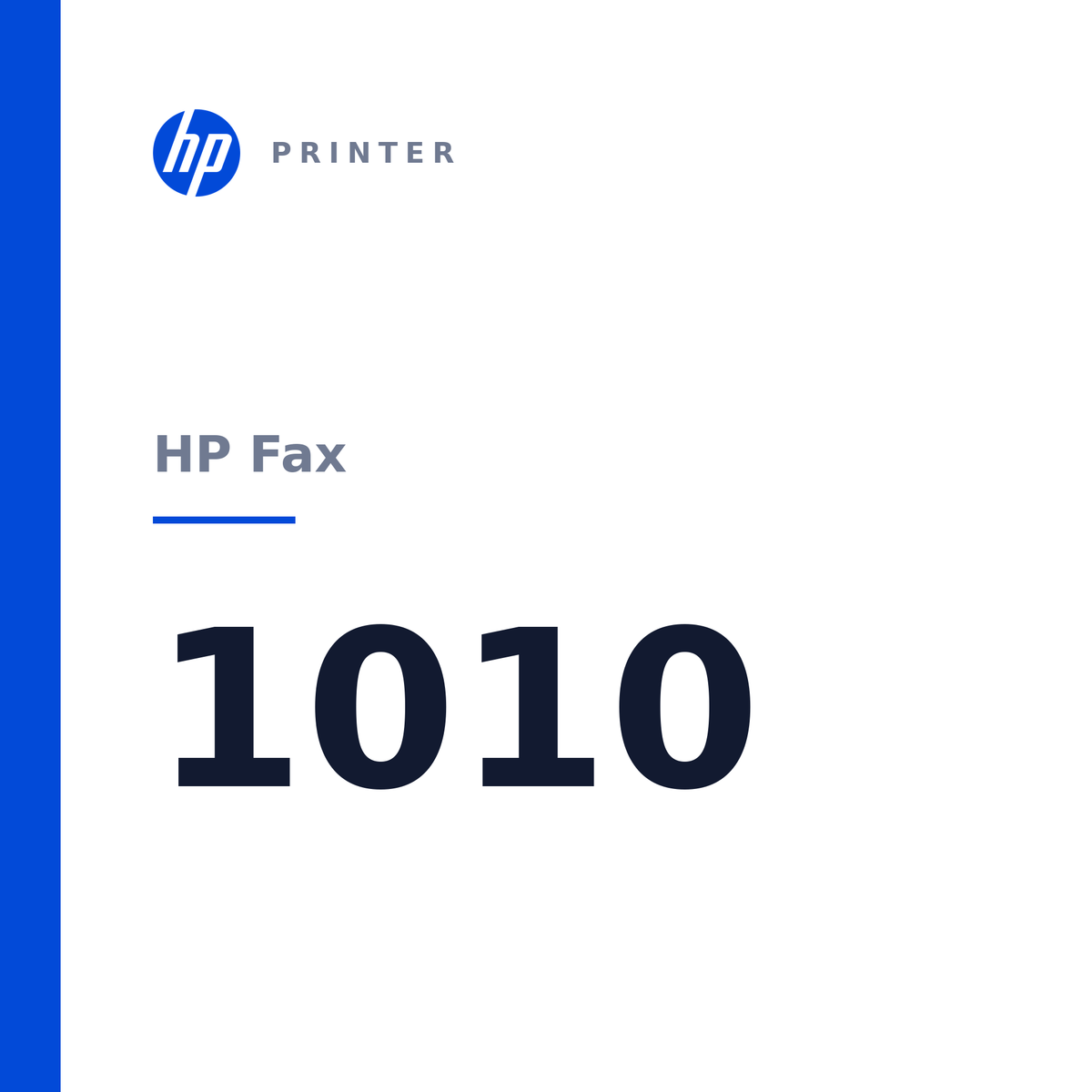 HP Fax 1010