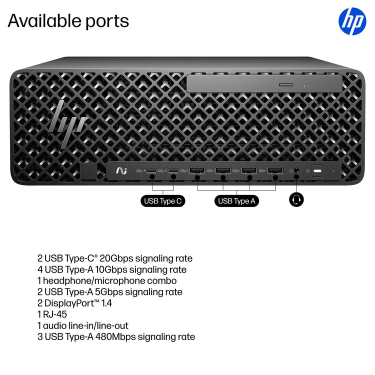 HP FR Z2 SFF G1I U5235 16GB 1TB (D32G7AT#ABC) - Cartouches Certifiees