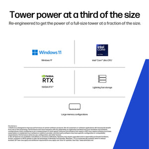 HP FR Z2 SFF G1I U5235 16GB 1TB (D32G7AT#ABC) - Cartouches Certifiees