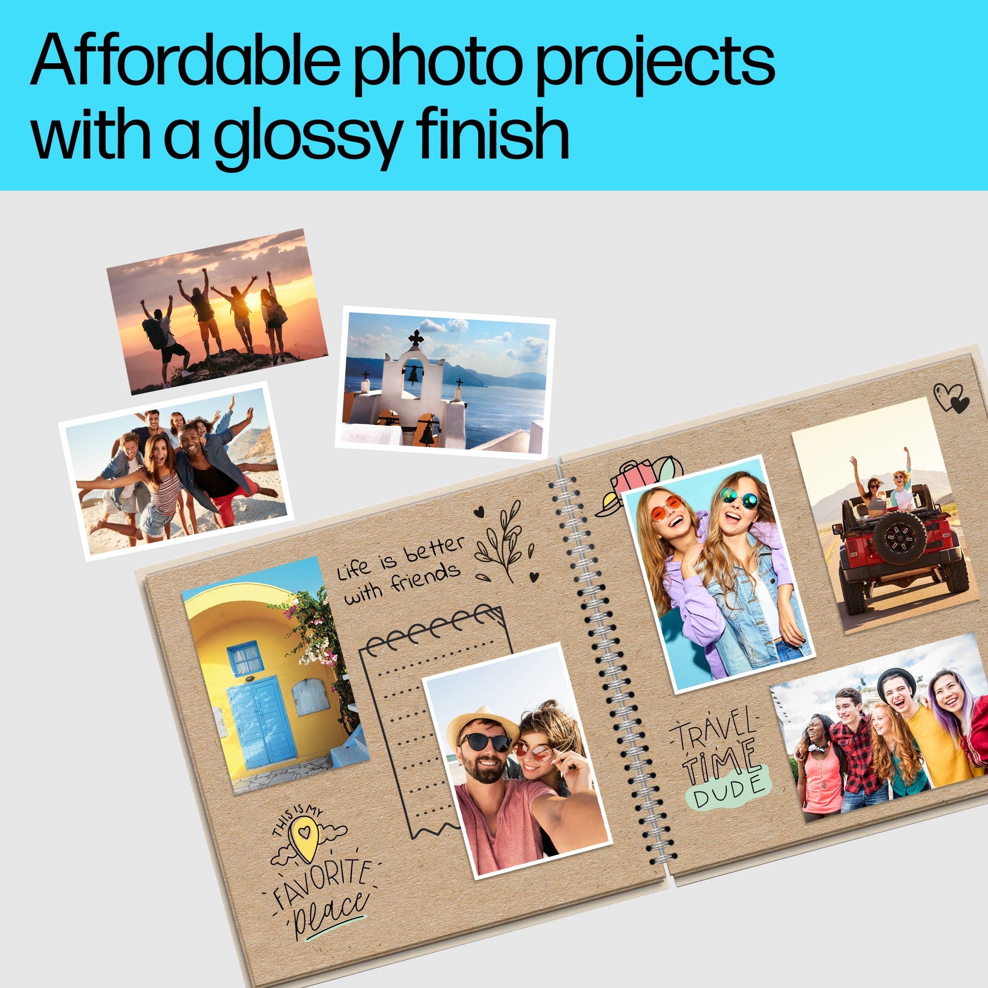 HP GLOSS PHOTO 4x6 100/PK (CR759A) - Cartouches Certifiees