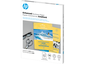 HP GLOSSY COLOR LASER BROCHURE PAPER 150 SHEETS HEAVY (Q6611A) - Cartouches Certifiees