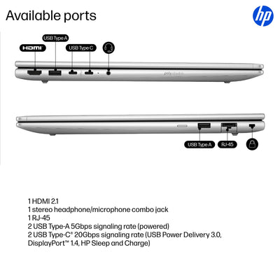 HP HPI P4G1I16 U5 225U 16 16GB/512 PC CANADA - FRENCH BILINGUAL (BB3Q6UT#ABL) - Cartouches Certifiees