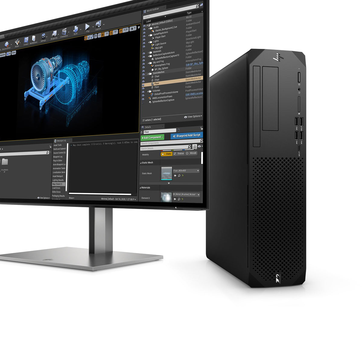 HP HPI Z2 SFF G9 I914900 32GB/1TB PC UNITED STATES / CANADA ENGLISH (A1NU0UT#ABA) - Cartouches Certifiees