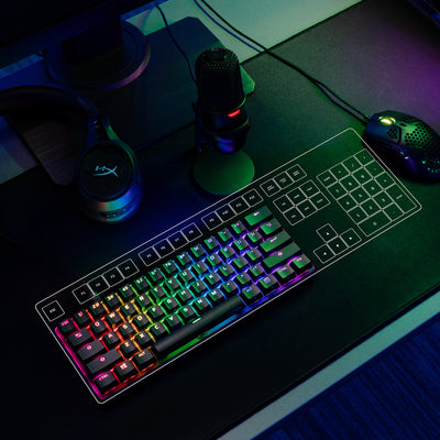 HP HyperX 60 Alloy Origins AQU Gaming Keyboard (56R61AA#ABA) - Cartouches Certifiees