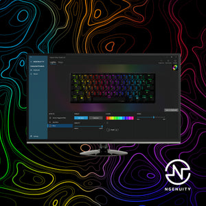 HP HyperX 60 Alloy Origins AQU Gaming Keyboard (56R61AA#ABA) - Cartouches Certifiees