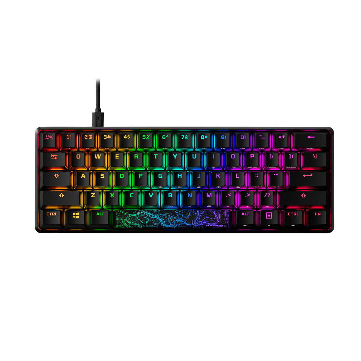 HP HyperX 60 Alloy Origins AQU Gaming Keyboard (56R61AA#ABA) - Cartouches Certifiees