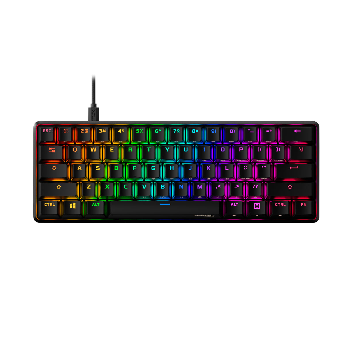 HP HyperX 60 Alloy Origins AQU Gaming Keyboard (56R61AA#ABA) - Cartouches Certifiees