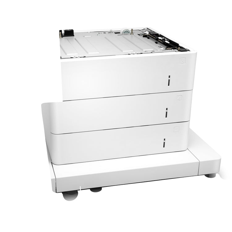 HP LaserJet 3x550-sheet Paper Feeder with Cabinet (J8J93A) - Cartouches Certifiees