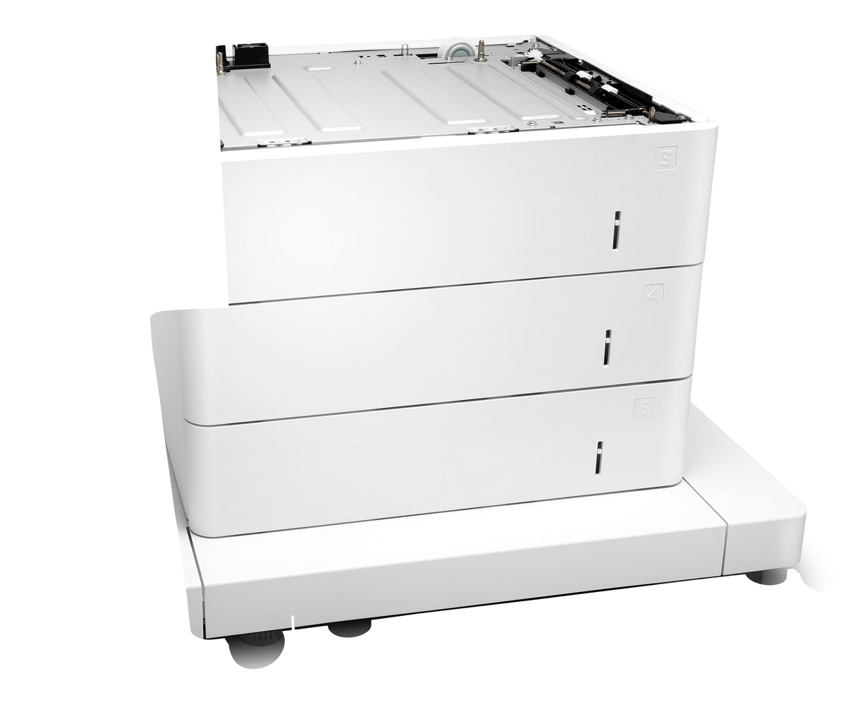 HP LaserJet 3x550-sheet Paper Feeder with Cabinet (J8J93A) - Cartouches Certifiees