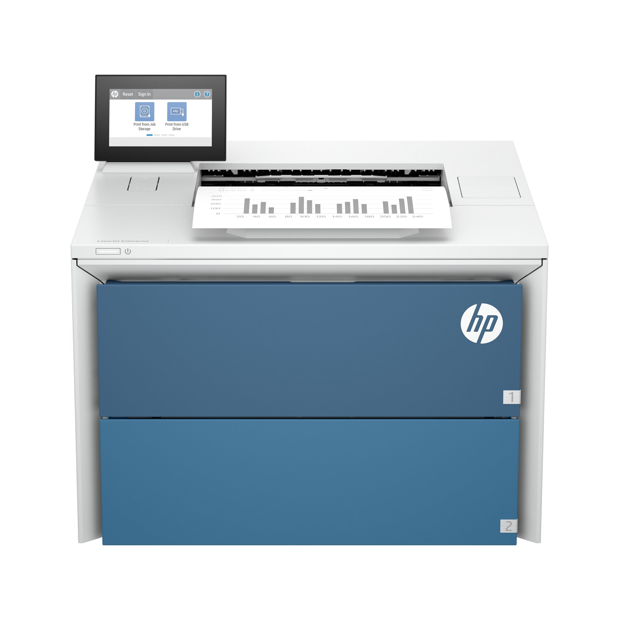 HP LaserJet Enterprise 5502dn Printer (675R6A#BGJ) - Cartouches Certifiees