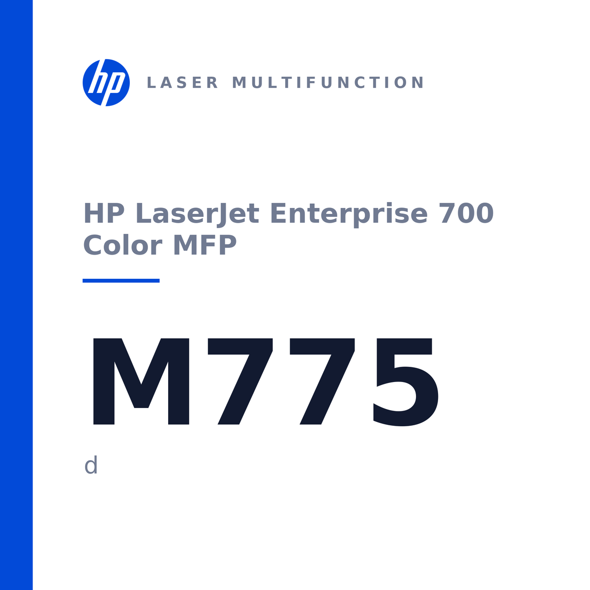 HP LaserJet Enterprise 700 Color MFP M775 d