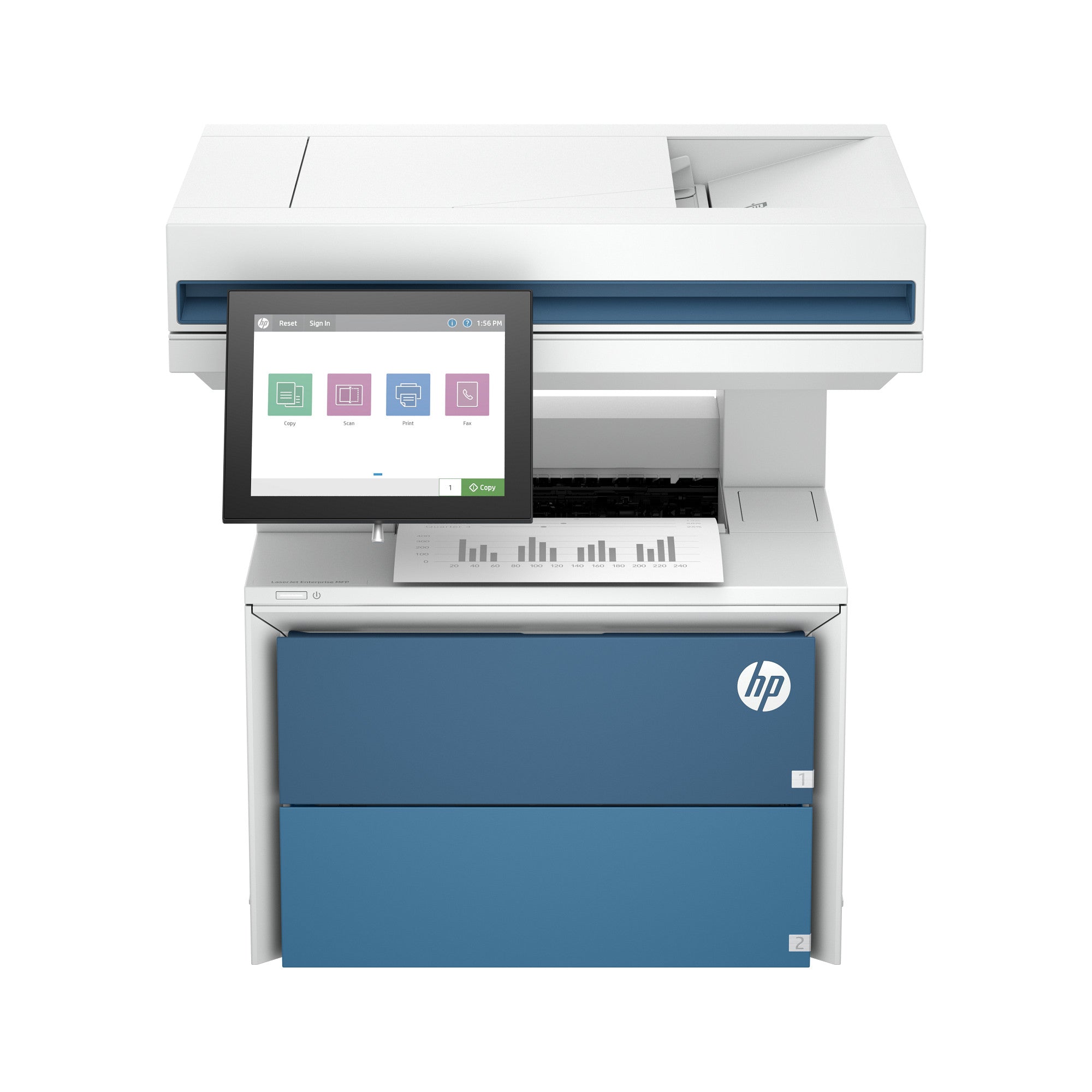 HP LaserJet Enterprise MFP 5602dn Printer (675S3A#BGJ) - Cartouches Certifiees