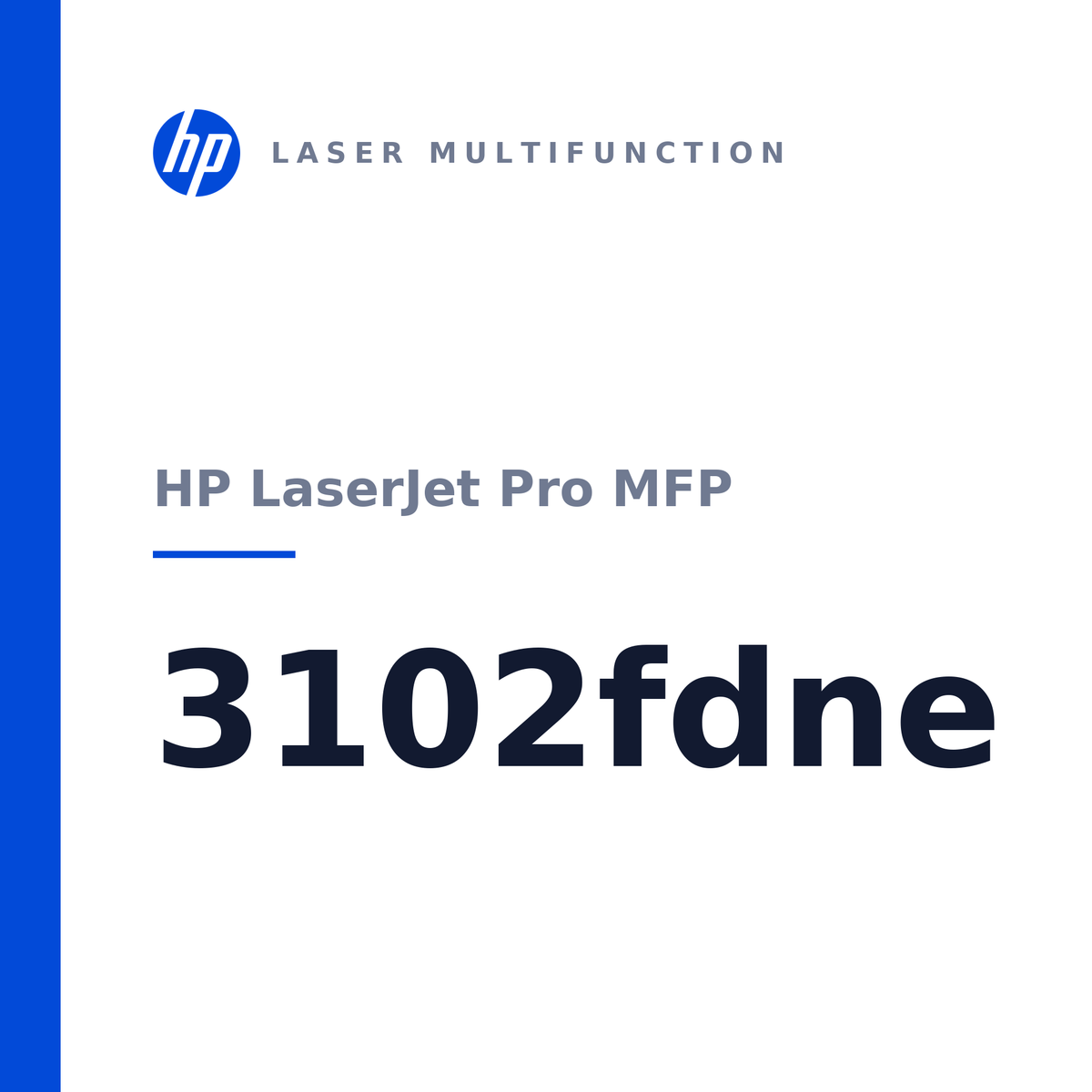 HP LaserJet Pro MFP 3102fdne
