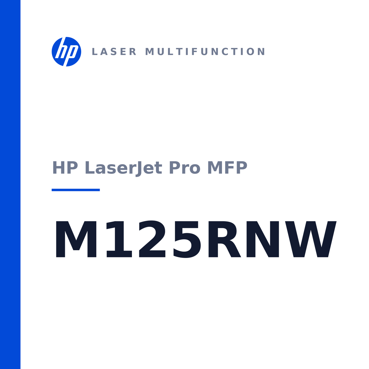 HP LaserJet Pro MFP M125RNW